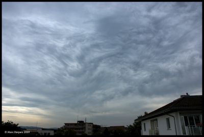 Schöne Wolken über Uster 15.09.09
