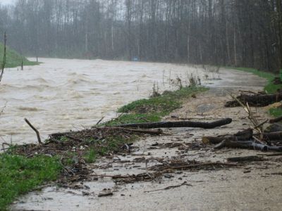 Hochwasser an der Ergolz
Füllinsdorf, 10.04.2006
