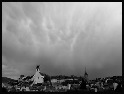 Mammatus nach Gewitter
Aarau, 22.04.2006
