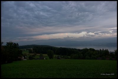 Blick zur Glarneralpen am 15.09.09
